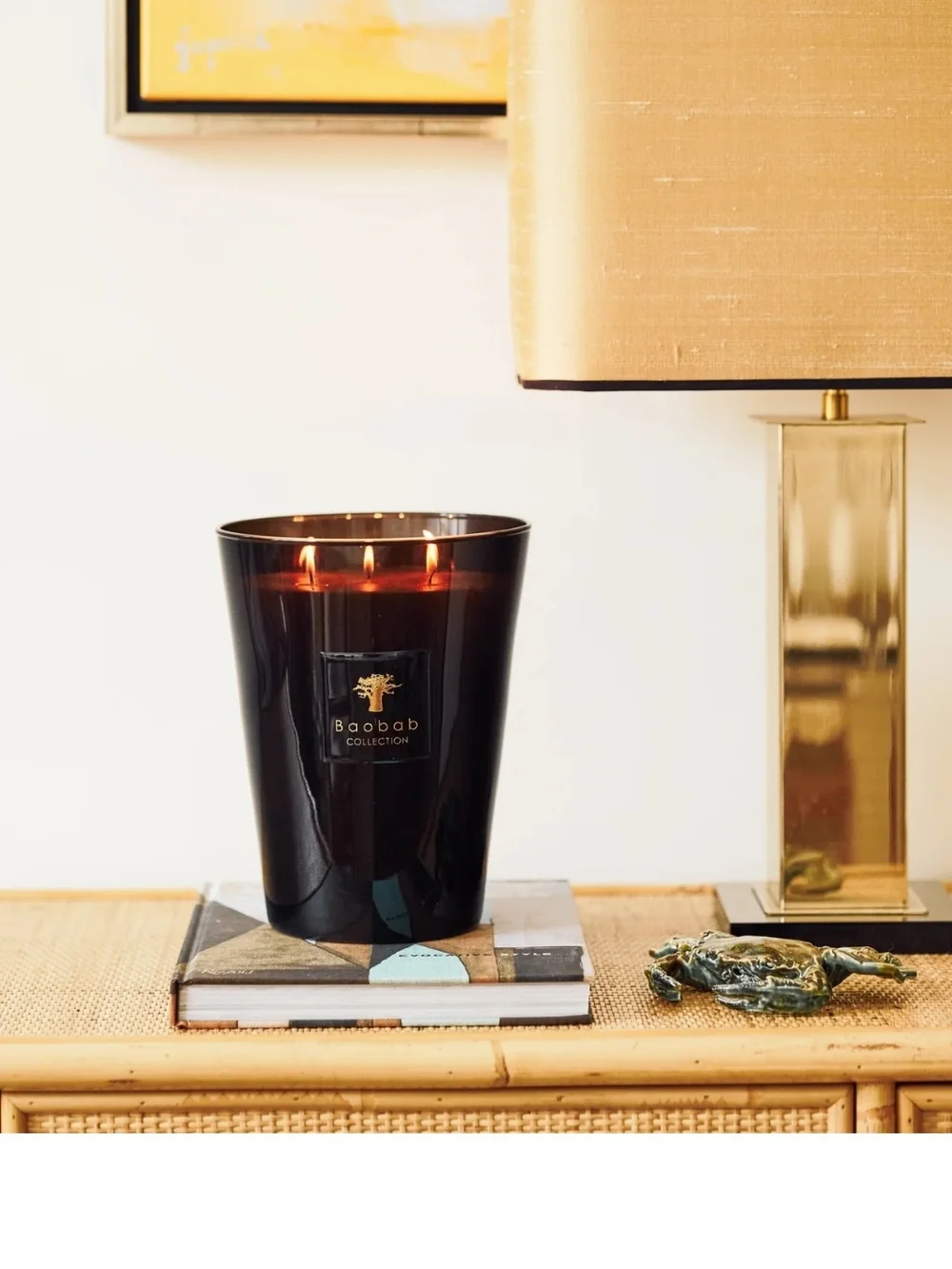Baobab  . Les Prestigieuses SCENTED CANDLE LES PRESTIGIEUSES ENCRE. MAX 16